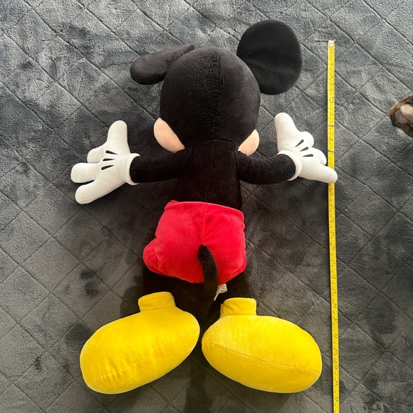LARGE Disney Plush Mickey Mouse Stuffed Animal 24-28 inches tall - Picture 3 of 4